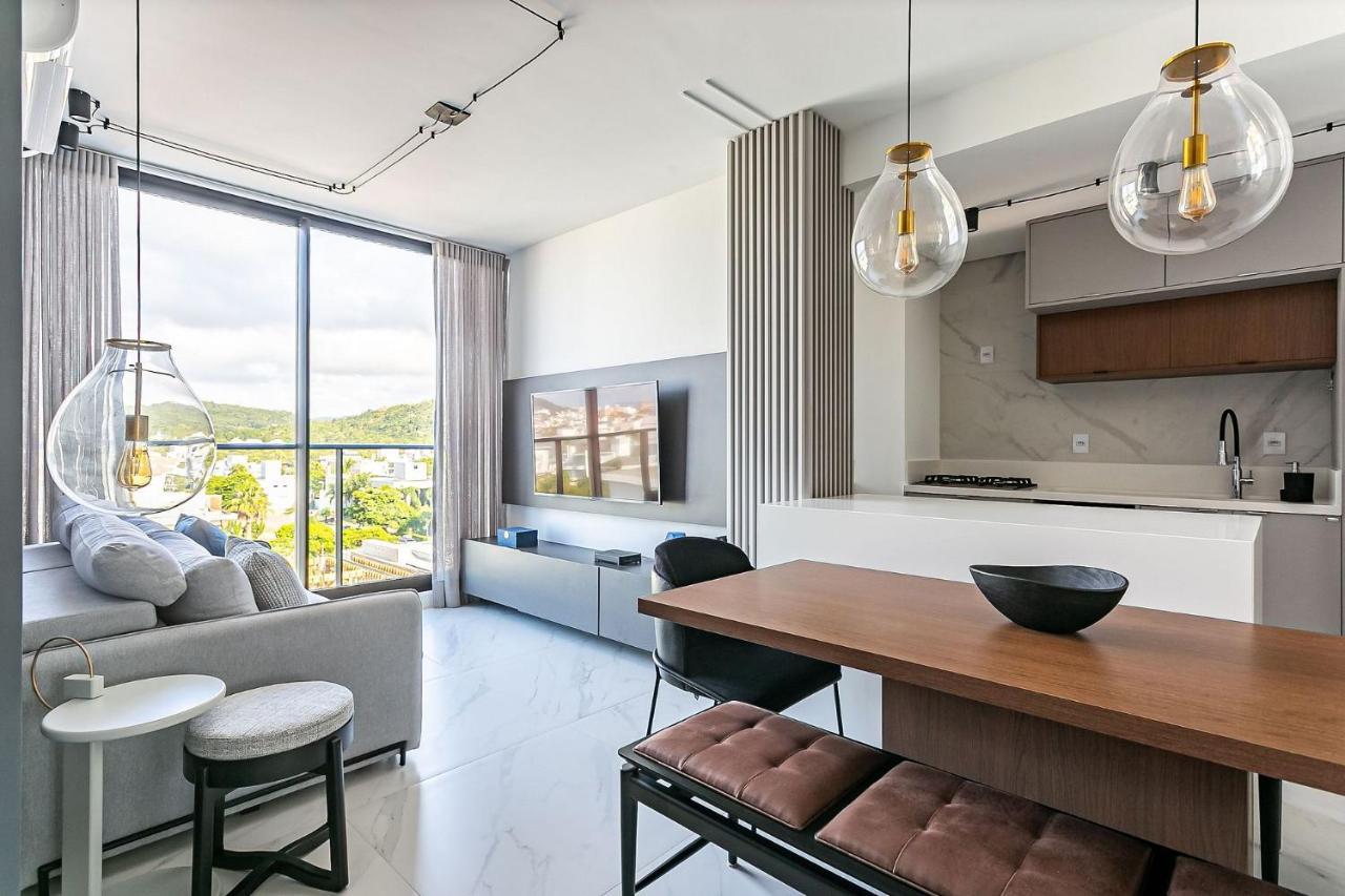 Novo, COMPLETO e Moderno em condomínio incrível no coração de Jurerê Internacional #JA15 Florianopolis Exterior foto