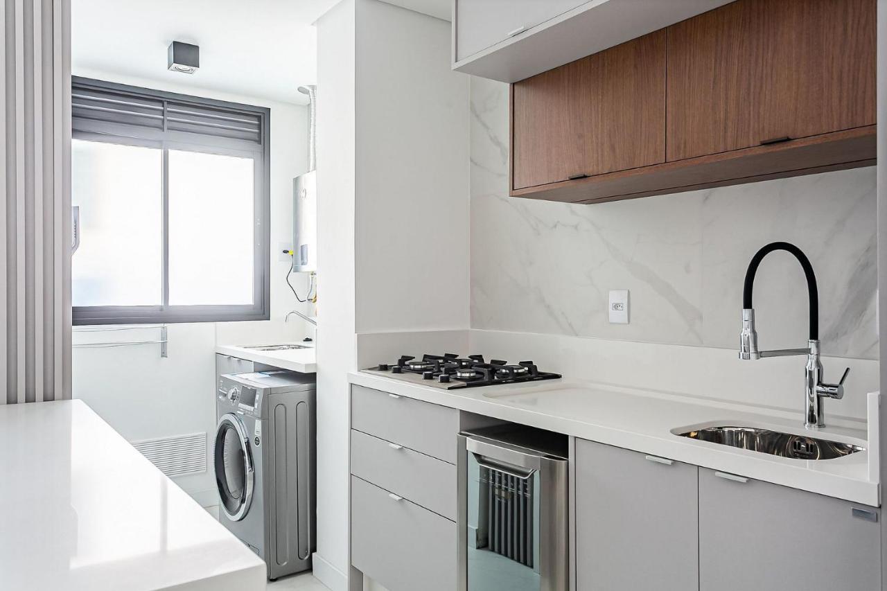 Novo, COMPLETO e Moderno em condomínio incrível no coração de Jurerê Internacional #JA15 Florianopolis Exterior foto