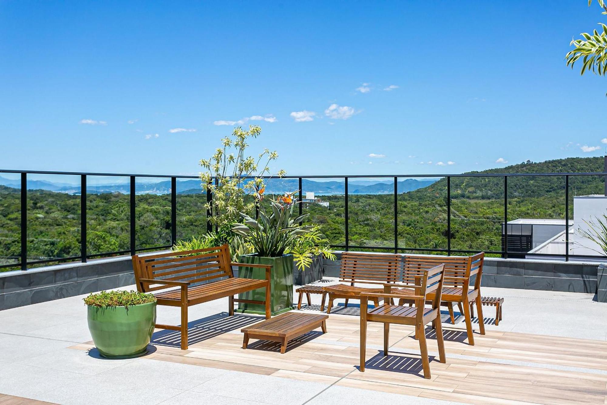 Novo, COMPLETO e Moderno em condomínio incrível no coração de Jurerê Internacional #JA15 Florianopolis Exterior foto